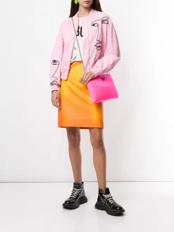 Moschino cornely embroidered bomber jacket