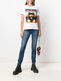 Moschino faded skinny jeans