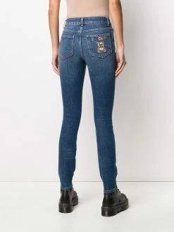 Moschino faded skinny jeans