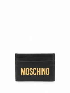 Moschino logo cardholder