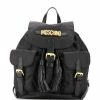 Moschino logo tassel backpack