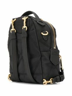 Moschino mini studded logo backpack