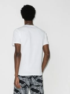 Moschino double question mark logo-print T-shirt