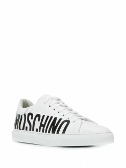 Moschino printed logo sneakers