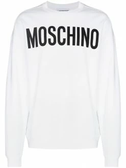 Moschino logo-print sweatshirt