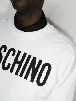 Top 10 ๐ Moschino Logo print sweatshirt ๐งจ 10 Moschino logo-print sweatshirt