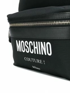Moschino printed logo backpack