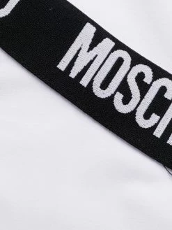 Moschino logo-tape short-sleeve T-shirt