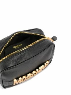 Buy ๐ Moschino Lettering logo camera bag โ๏ธ 11 Moschino lettering logo camera bag