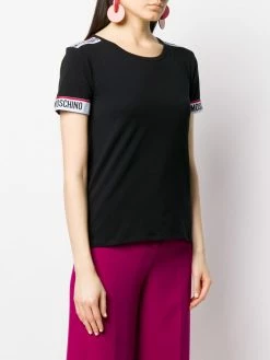 Moschino branded tape T-shirt