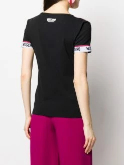 Moschino branded tape T-shirt