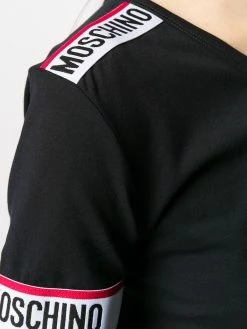 Moschino branded tape T-shirt