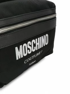 Moschino Cordura logo backpack