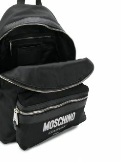 Moschino Cordura logo backpack