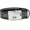 Moschino logo jacquard buckle belt