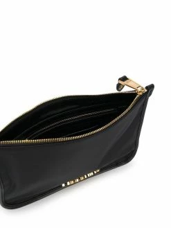 Outlet ๐ Moschino Logo zip clutch bag ๐ 11 Moschino logo zip clutch bag