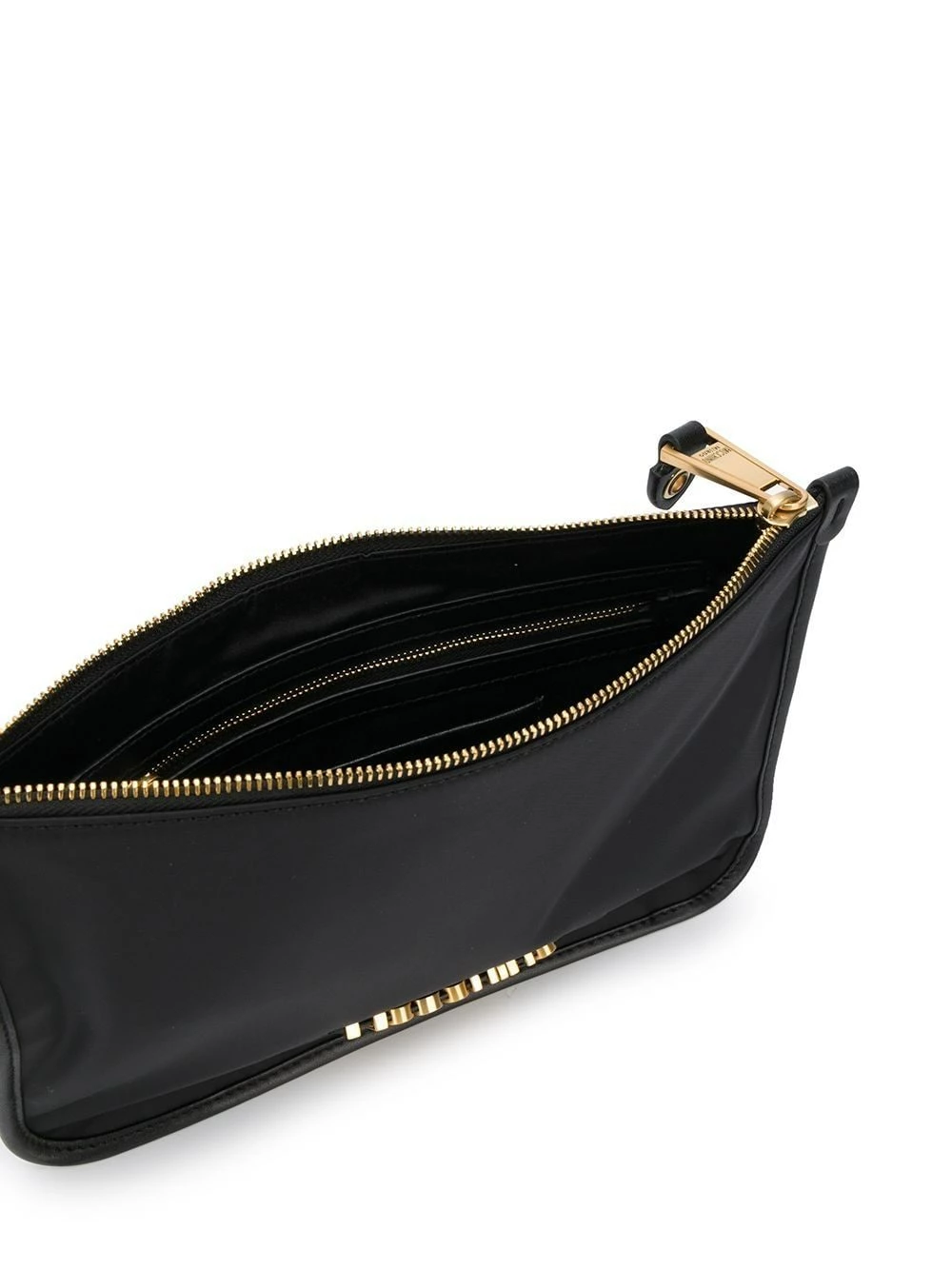 Outlet ๐ Moschino Logo zip clutch bag ๐ 7 Moschino logo zip clutch bag
