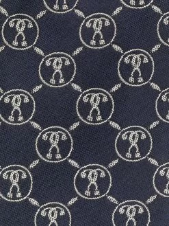 Moschino logo monogram tie
