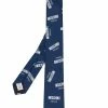 Moschino logo tie