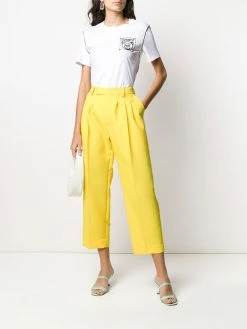 Cheap ๐ Moschino Teddy label embroidered T ๐ shirt ๐ 8 Moschino Teddy-label embroidered T-shirt