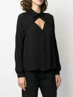 Moschino cut-out detail blouse