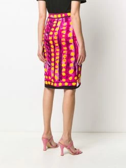 Moschino Matador print skirt