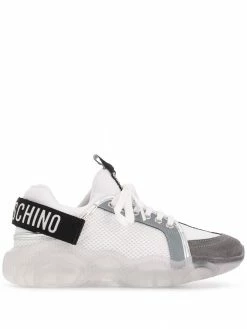 Moschino Teddy mesh-panel sneakers