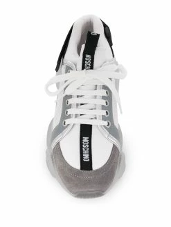 Moschino Teddy mesh-panel sneakers