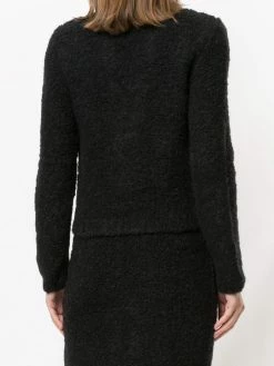 Moschino oversized zip cardigan