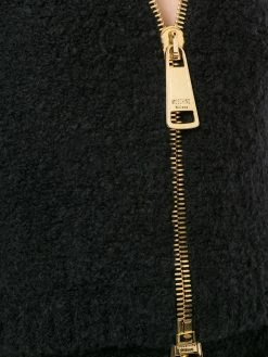 Moschino oversized zip cardigan