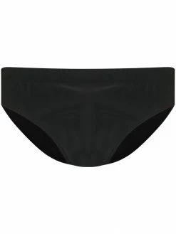 Moschino logo-print swimming briefs