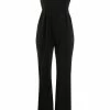 Moschino strapless pleated jumpsuit