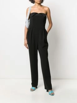 Moschino strapless pleated jumpsuit