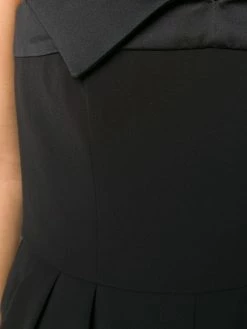 Moschino strapless pleated jumpsuit