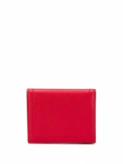 Moschino logo plaque wallet