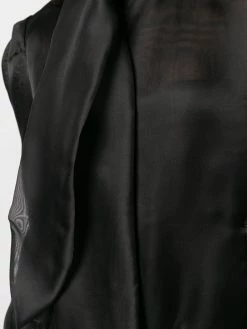 Moschino pussy-bow puff-sleeve blouse