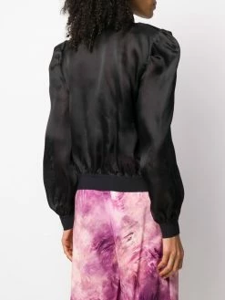 Moschino pussy-bow puff-sleeve blouse