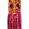 Moschino brushstroke print sleeveless dress