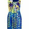 Moschino painted-print mini dress