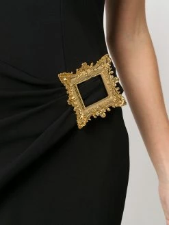 Moschino Frame-detail mini dress