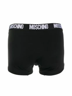 Moschino logo print boxers
