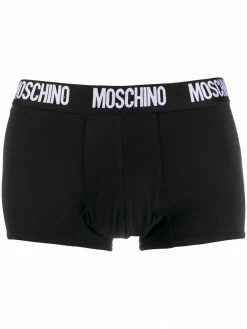 Moschino logo print boxers
