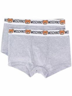 Moschino two-pack logo bear boxers