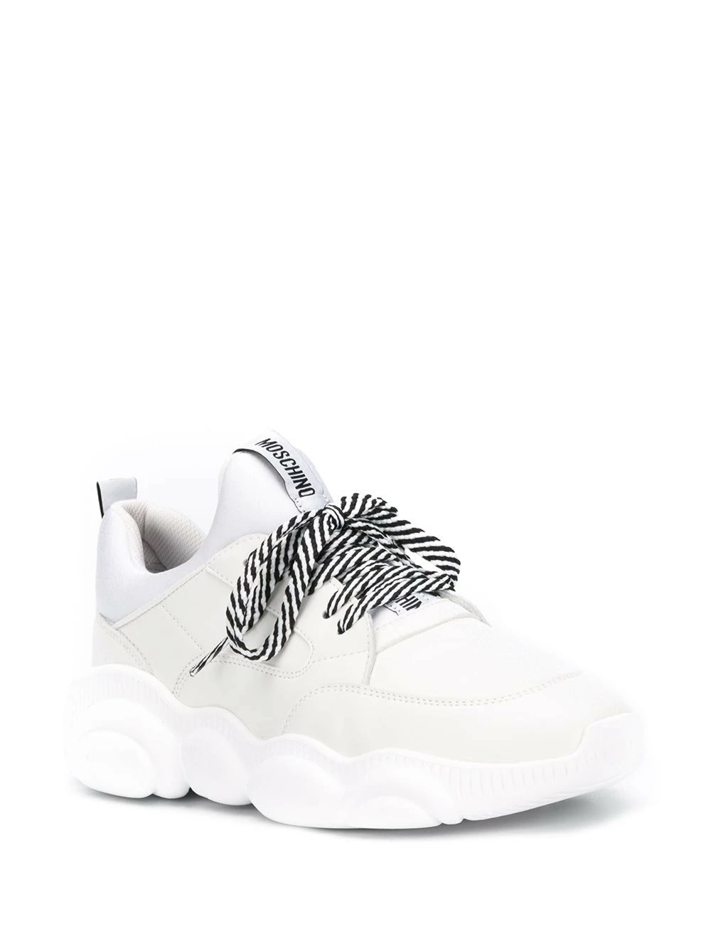 Wholesale ๐ Moschino Striped lace up ๐ sneakers ๐ 4 Moschino striped lace-up sneakers