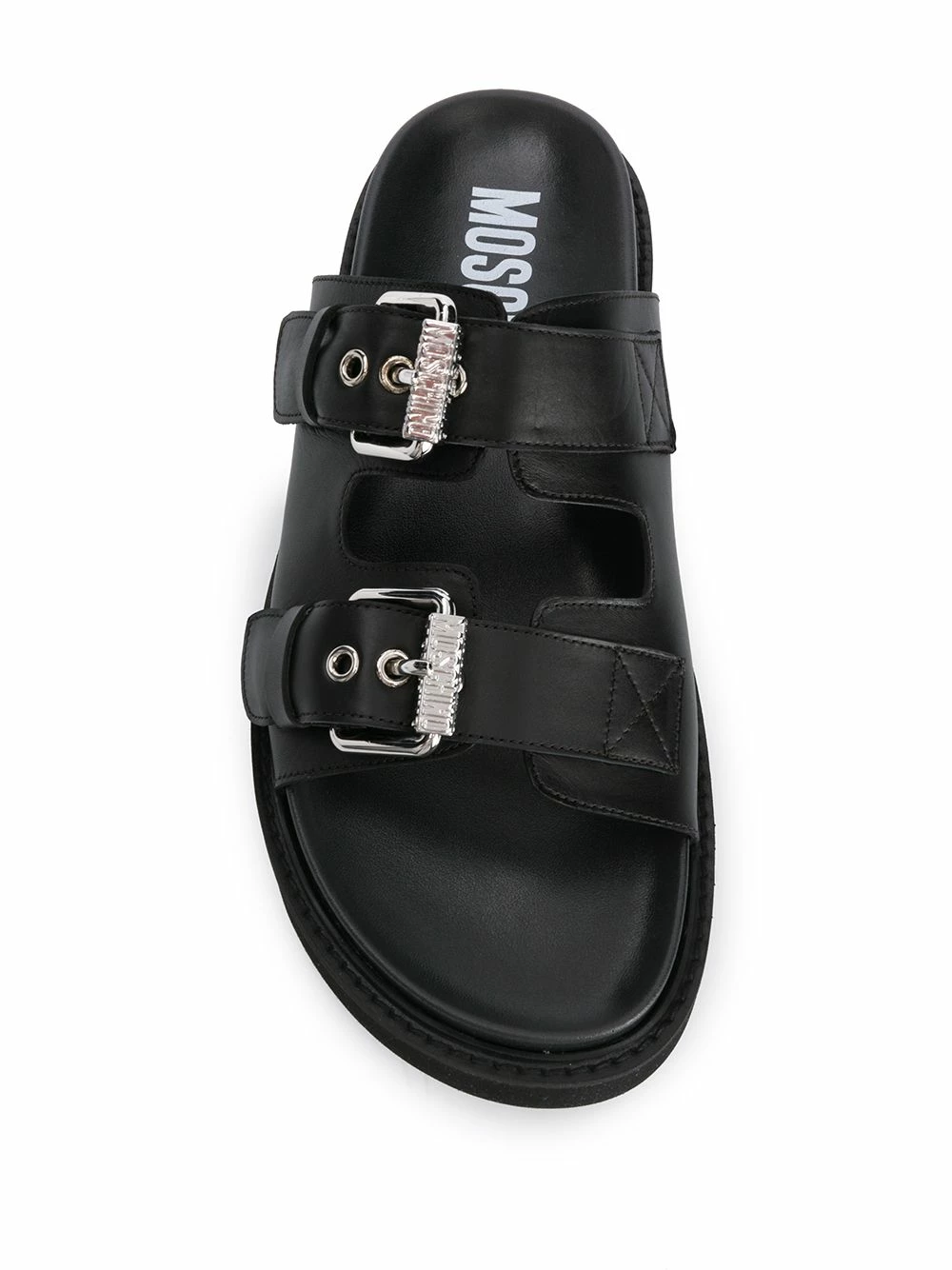 Best deal ❤️ Moschino Double buckle slides ❤️ 6 Moschino double-buckle slides