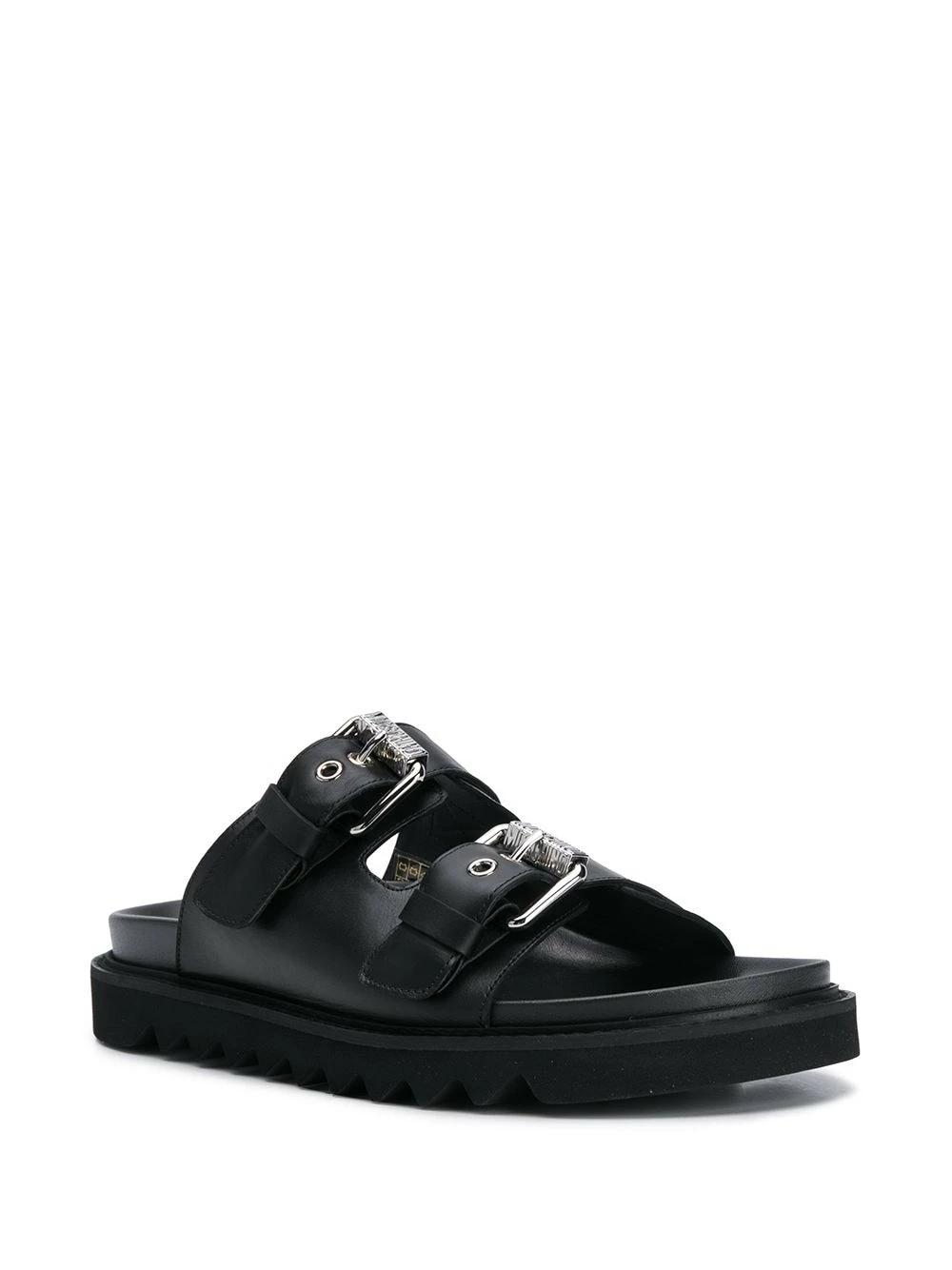 Best deal ❤️ Moschino Double buckle slides ❤️ 4 Moschino double-buckle slides