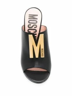 Top 10 ๐ Moschino M logo 100mm ๐ฉด sandals ๐ 9 Moschino M-logo 100mm sandals