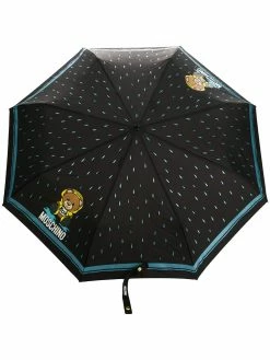 Moschino Teddy Bear logo-print umbrella