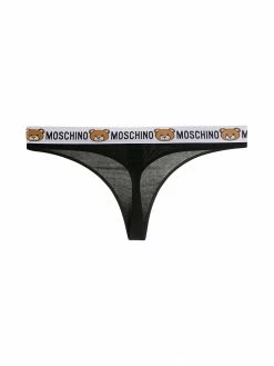 Moschino two-pack Teddy Bear logo thongs