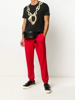 Moschino leather belt bag